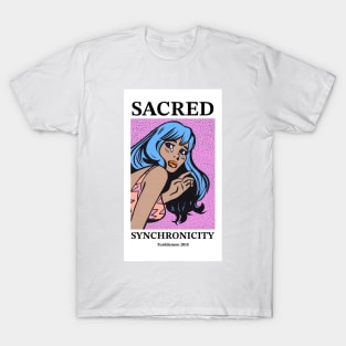 Sacred Synchronicity Comic Girl T-Shirt